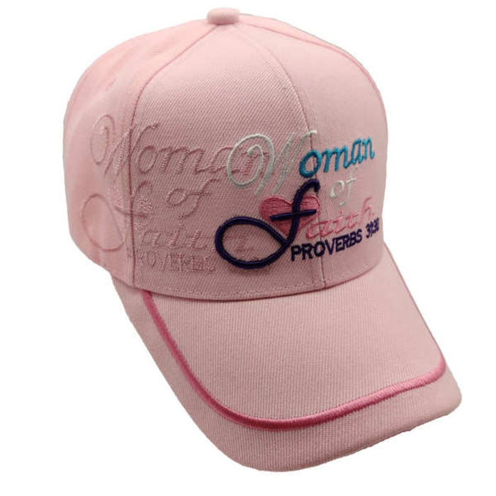 Woman of Faith Shadow Premium Embroidered Hat