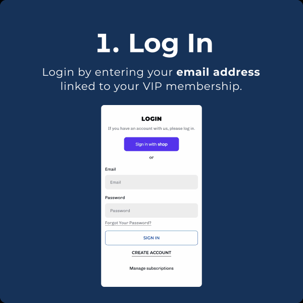 HOW TO USE STORE CREDIT